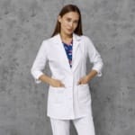 Женский медицинский жакет Dickies белый