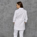 Женский медицинский жакет Dickies белый — изображение 5