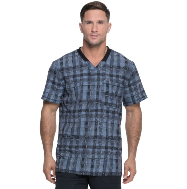 Мужской медицинский топ Dickies Dynamix с принтом PDPW