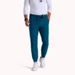 Медичний костюм чоловічий від Skechers морська хвиля - Зображення 7