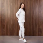 Жіноча медична кофта Grey's Anatomy™ by Barco Spandex колір білий - Зображення 6
