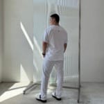 Чоловічий медичний костюм костюм Grey's Anatomy білого кольору - Зображення 6
