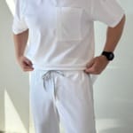 Чоловічий медичний костюм костюм Grey's Anatomy білого кольору - Зображення 9