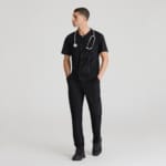 Чоловічий медичний костюм Skechers Slip-ins чорний