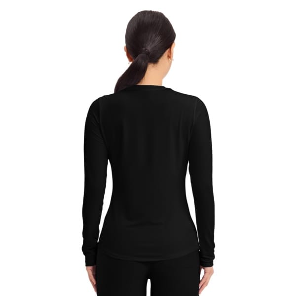 Гольф для врача с длинным рукавом из коллекции Cherokee черный