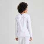 Женская медицинская куртка Grey’s Anatomy™ by Barco Spandex белого цвета — изображение 4
