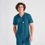 Медичний чоловічий костюм Grey's Anatomy™ Evolve морська хвиля