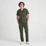 Чоловічий медичний костюм Grey's Anatomy™ Evolve оливковий