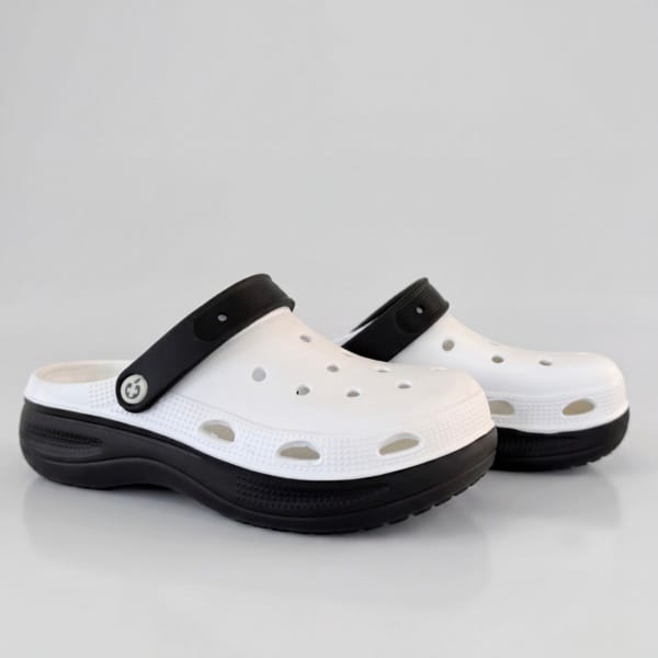 Чоловічі медичні сабо PLUM ATDBR WHT/BLACK