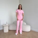 Жіночий медичний костюм Med Couture MC AMP, колір рожевий - Зображення 4