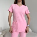 Жіночий медичний костюм Med Couture MC AMP, колір рожевий - Зображення 9